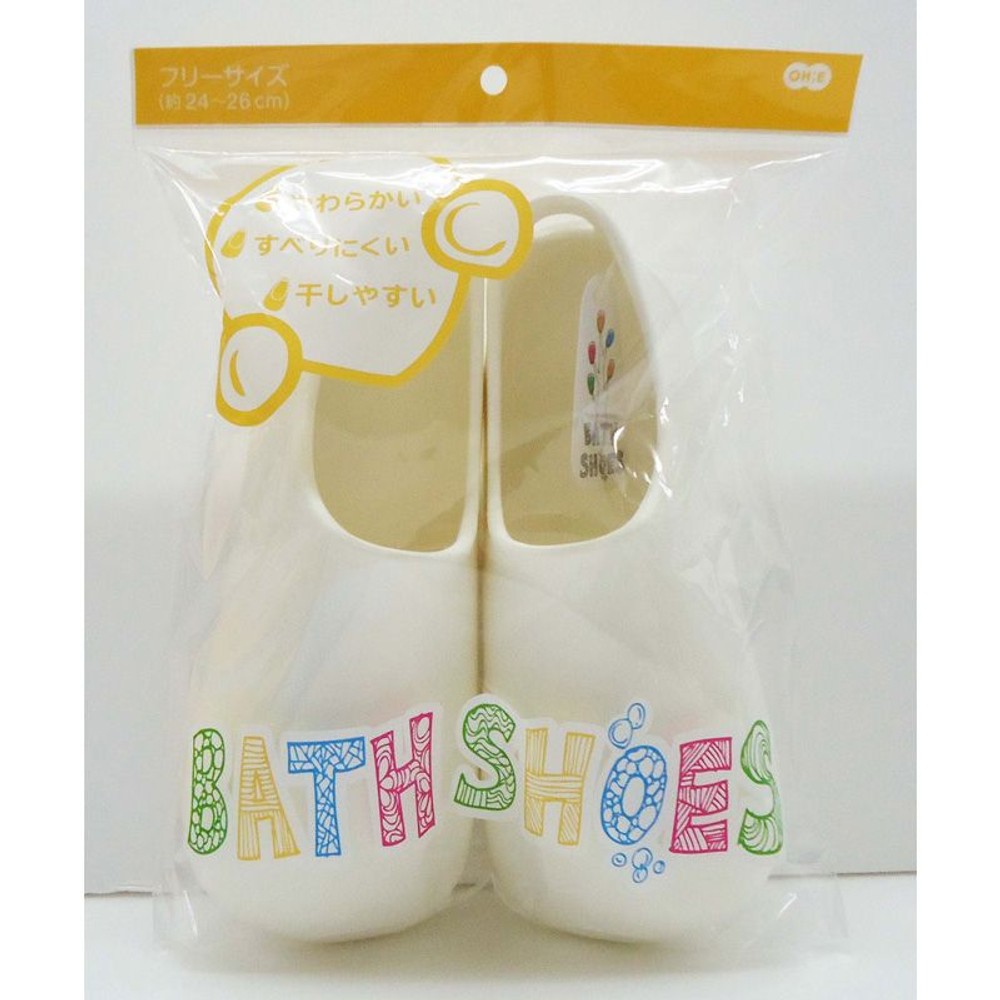 バスシューズ, アイボリー, フリーサイズ