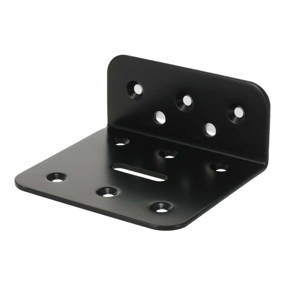 ２&times;４金具Ｌ型タイプ　８０&times;３７&times;７５, 黒, L型