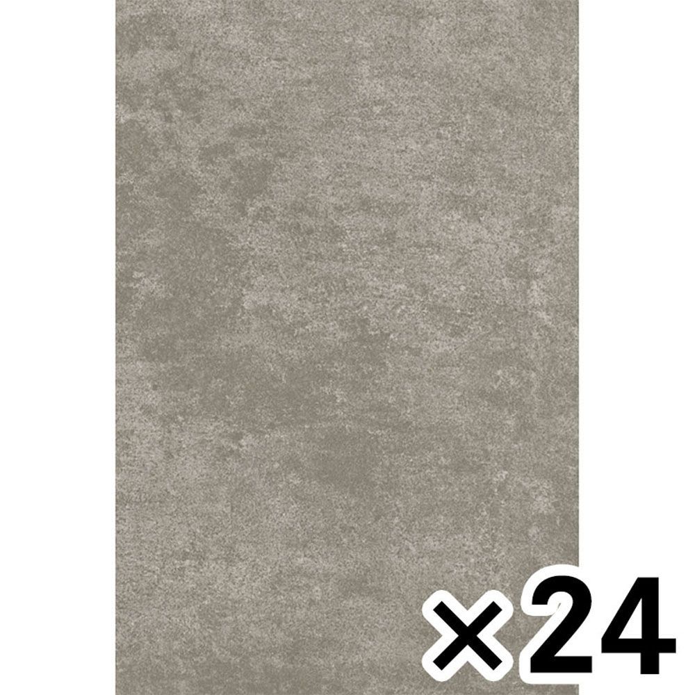 ゆかペタ  YKP203  ハードモルタル ×24個セット, グレー, 約30×45ｃｍ