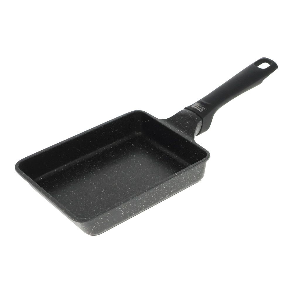 ウィザ WIZ'A　めちゃ軽！超軽量玉子焼　１３&times;１８ｃｍ, ブラック, 13&times;18cm