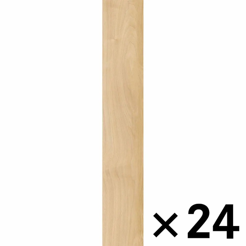 ゆかペタ  YKP109  ナチュラル &times;24個セット, ナチュラル, 約15&times;90ｃｍ