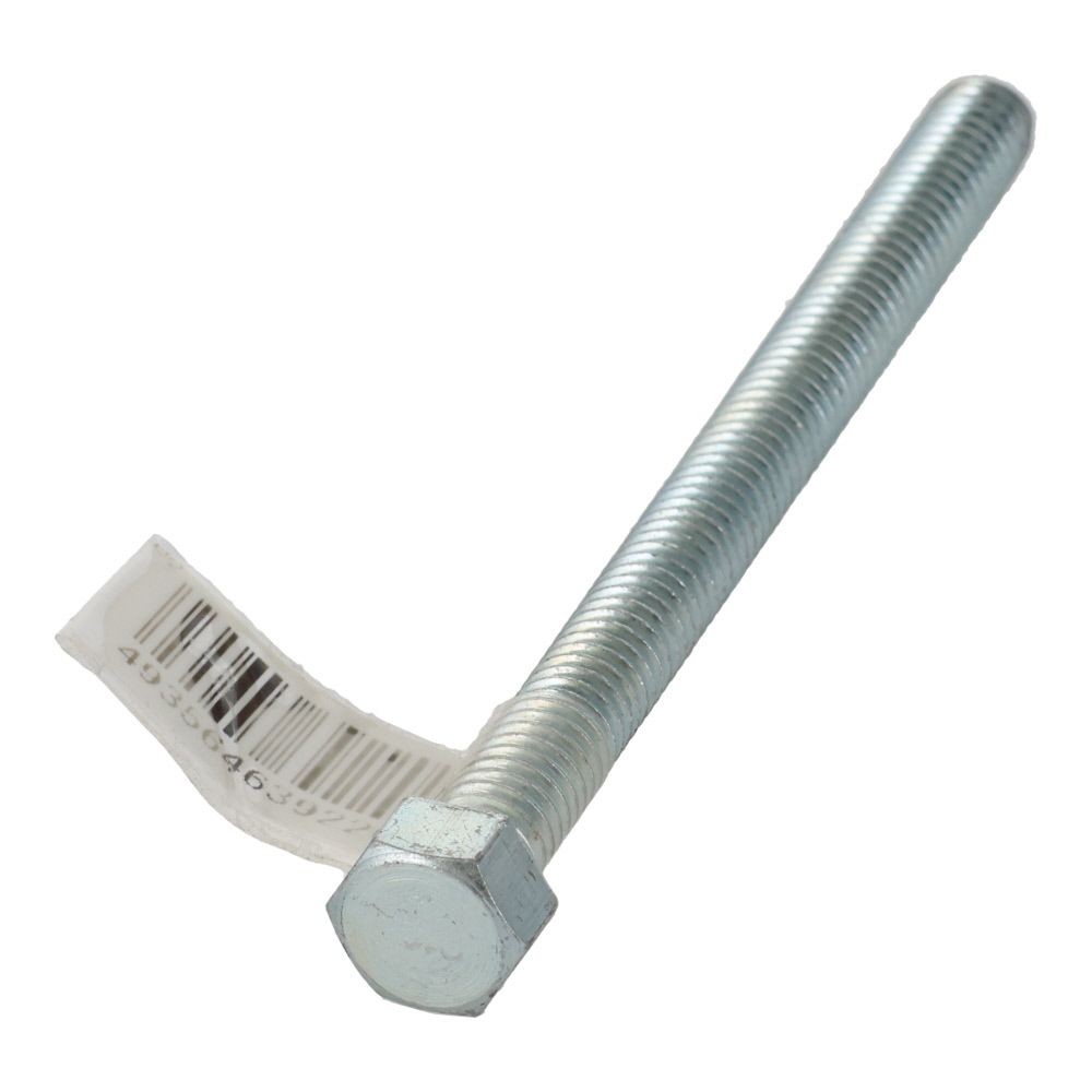 六角ボルト　メッキ　押ねじ　Ｗ５／１６&times;１００, 押ねじ, W5／16&times;100