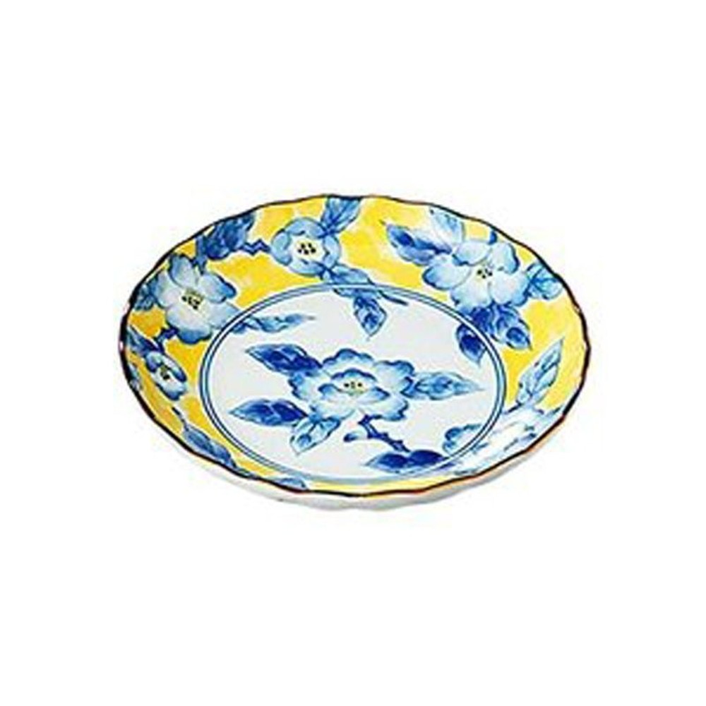 3．5皿　黄彩花紋, その他カラー１, その他サイズ１
