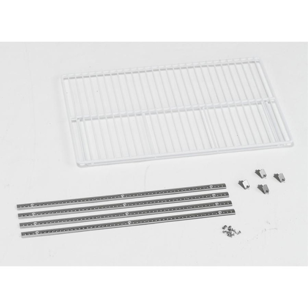 アルインコ 棚板・柱セット　 保冷庫棚板　ＭＥＴ９００Ｔ　ＬＨＲ／ＬＷＡ１０・１４袋用 , 白, W730&times;D410mm