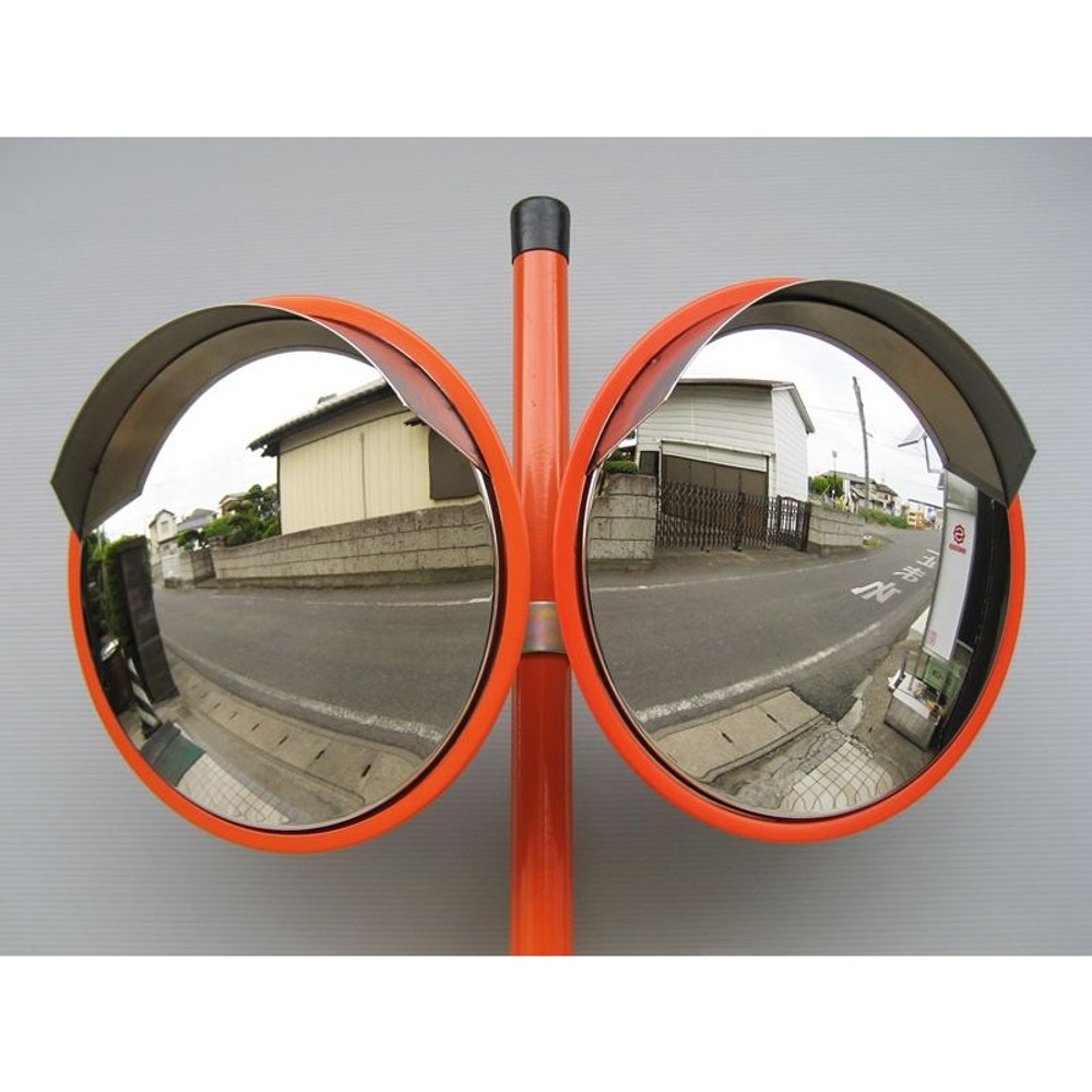 ステンレスミラー３００パイ　ダブル式（ポール別売）, -, -