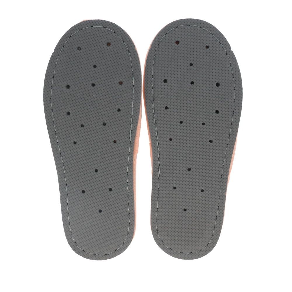 通気性が良いＷメッシュスリッパ, サーモンピンク, Mサイズ