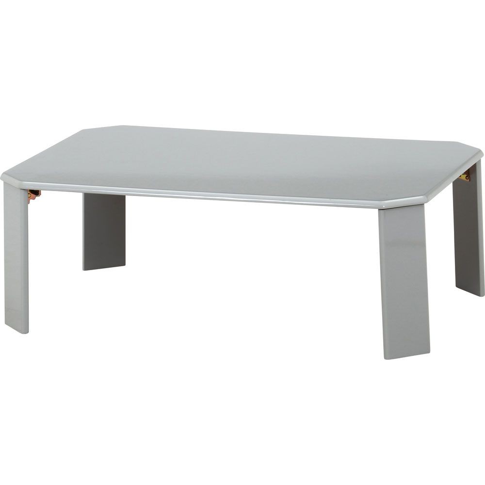 不二貿易 ＵＶローテーブル　ルーチェ　９０ライトグレー（４２８Ｃ）【メーカー直送・代引不可】, ライトグレー, 幅900mm&times;奥行600mm&times;高さ320mm