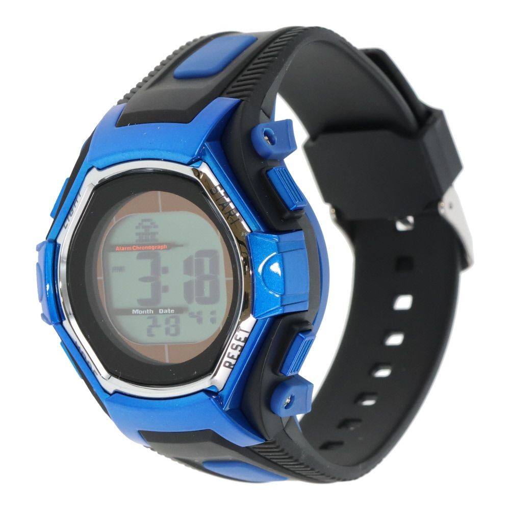 フォルミア　電波ソーラー腕時計, ブルー, メンズ