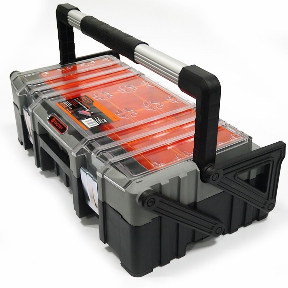 TACTIX パーツキャリーケース　320300, 黒, 320300