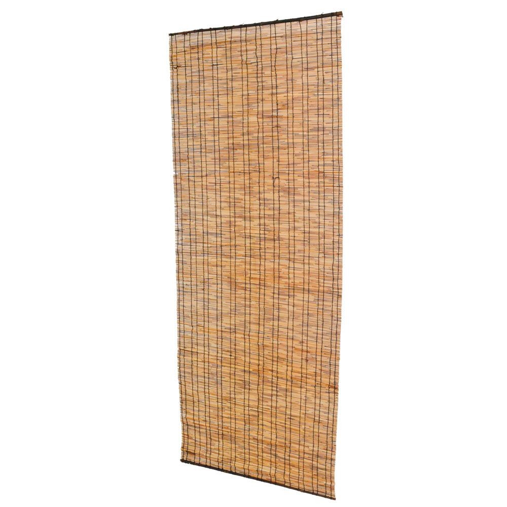 ウイザ　WIZ'A　がっちりスモークすだれ　巾８８ｃｍ丈２２０ｃｍ, ナチュラル, 88&times;220cm