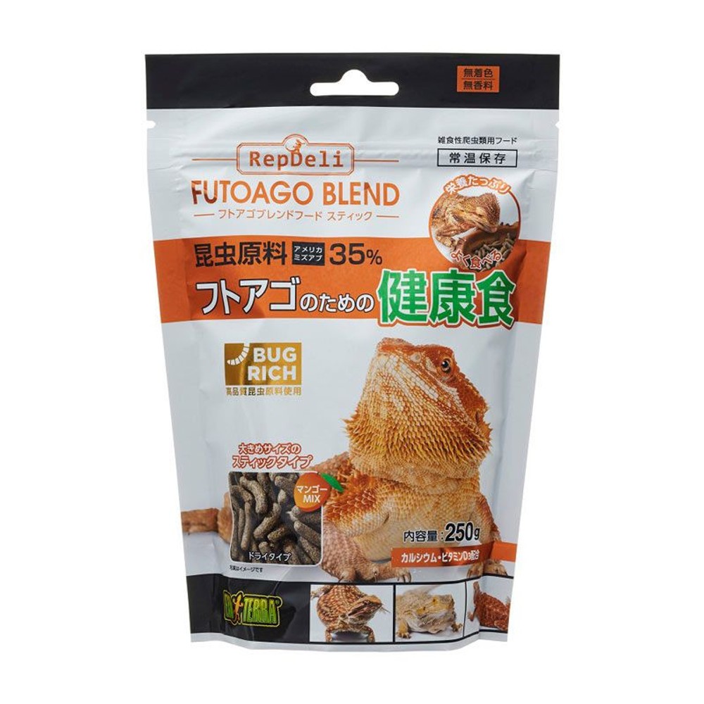 ジェックス　フトアゴブレンドフードスティック　２５０ｇ, -, 250g