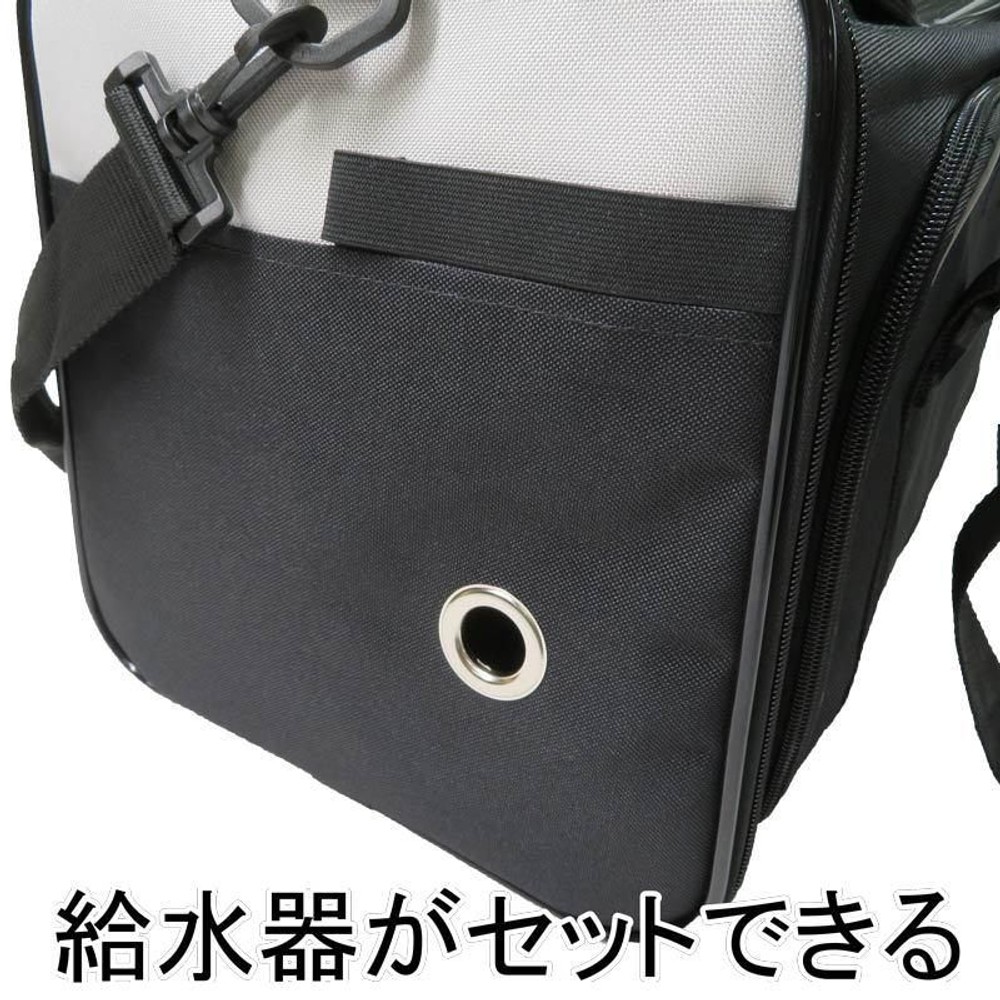 広がってケージにもなるペットキャリー Mサイズ, ブラック（M）, Mサイズ