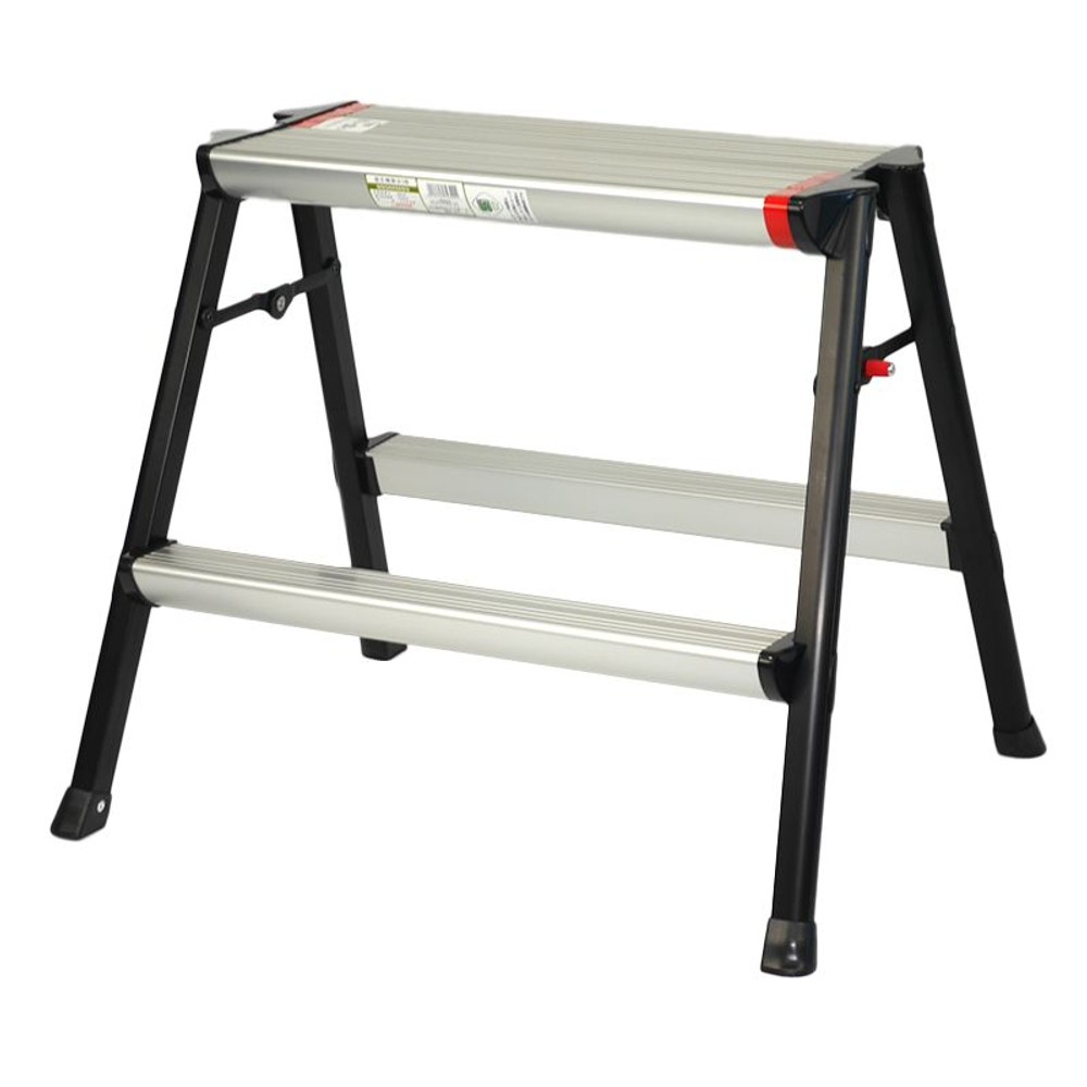 天板が広い踏み台 超広幅 2段, シルバー60cm, 60cm