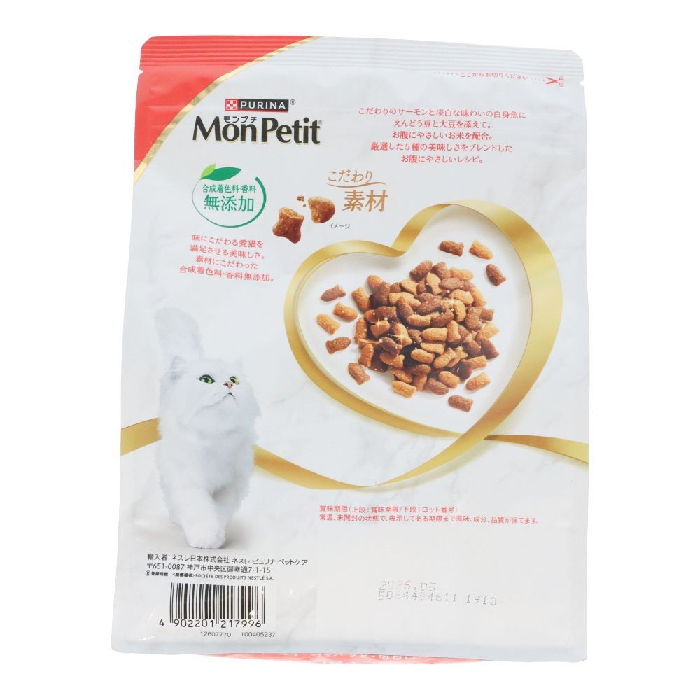 モンプチバッグ　５種のお腹にやさしいブレンド　６００ｇ, お腹にやさしい, 600g