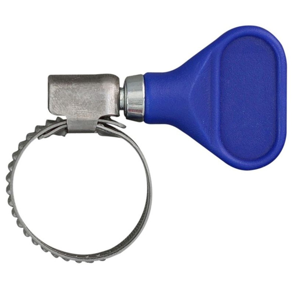 タカギ　高圧手締めホースバンド, ブルー（12-22）, 12‐22mm