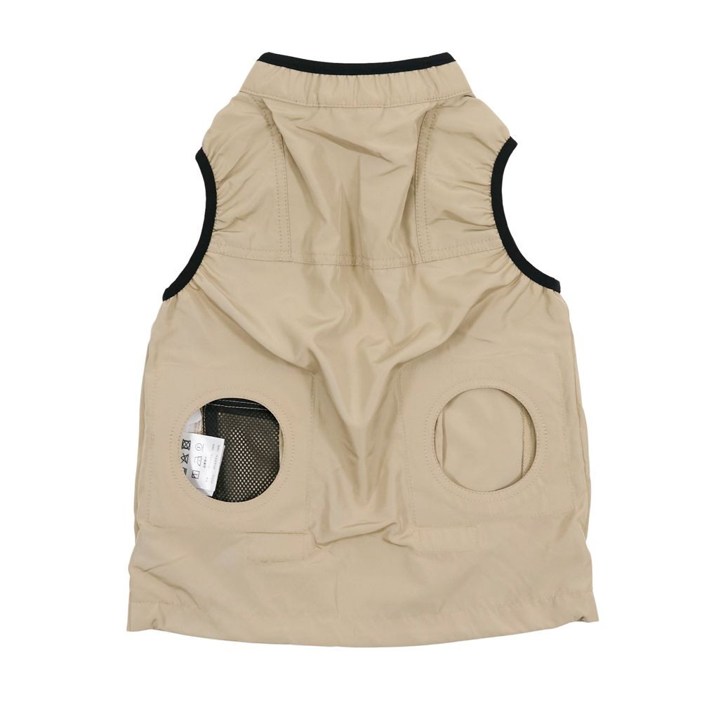 【2025年モデル】ウイザ WIZ'A 子供用フルセット空調ウェア　ベスト　ベージュ