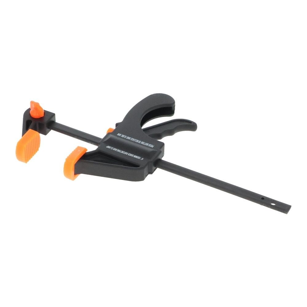 ウイザ WIZ&rsquo;A  クイックバークランプ　ＧＴＱＣ１００, 黒, 有効寸法100mm