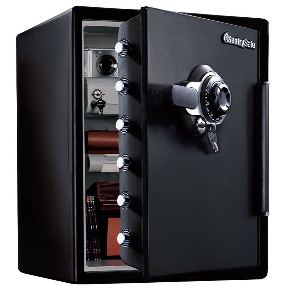 【開梱・設置費込】セントリー耐火・耐水金庫  JFW205DG ダイヤル式 1時間耐火 56.6L【メーカー直送・代引不可】