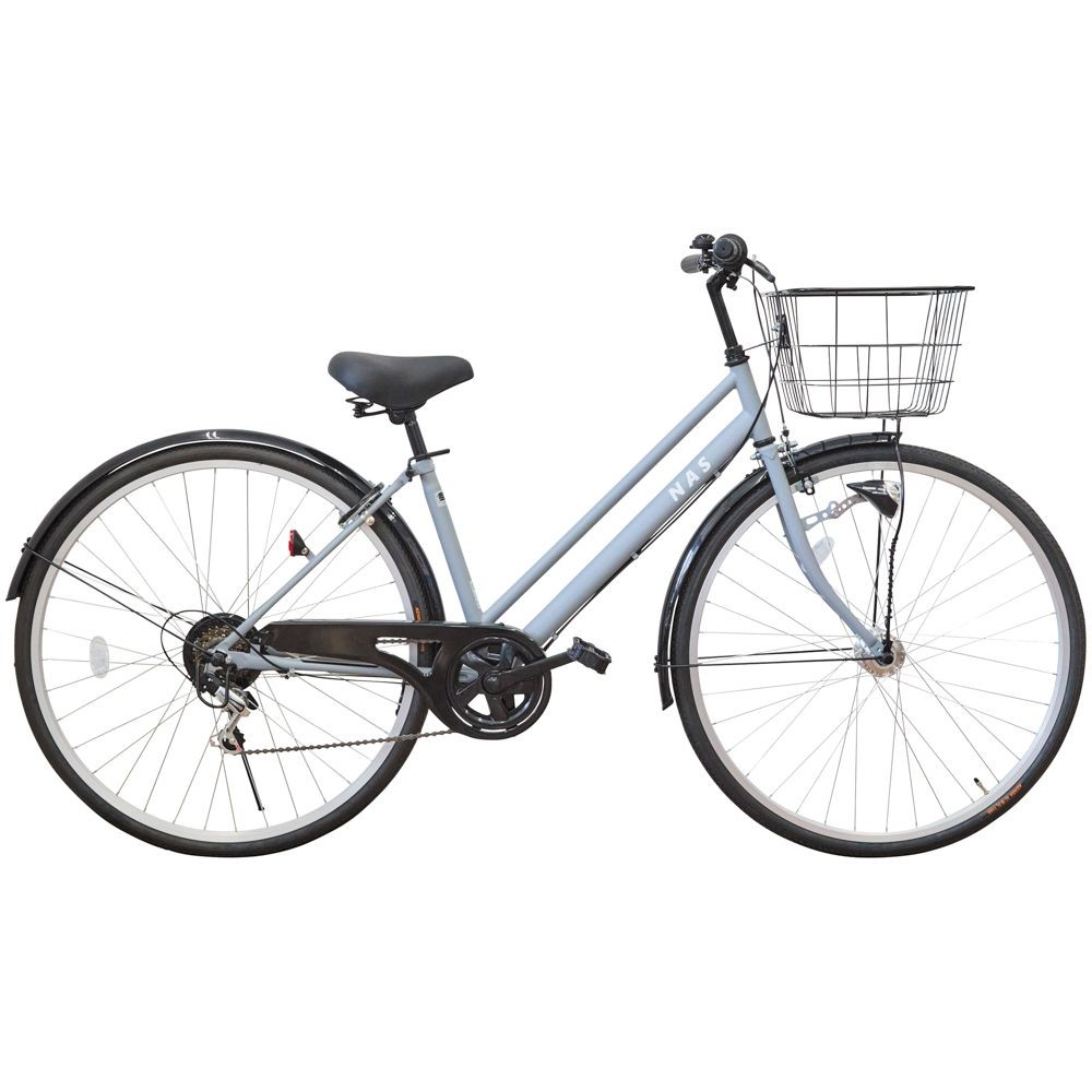 ２７インチ シティ車 外装6段変速　ナス, マットオリーブ, 27インチ 外装6段