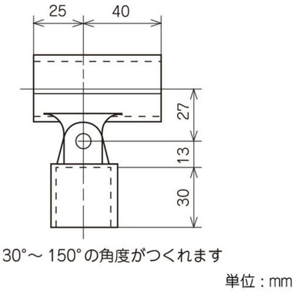 YAZAKI 矢崎化工 イレクタープラスチックジョイント J-43SET S 角度フリー Φ28用, アイボリー, J-43SET S