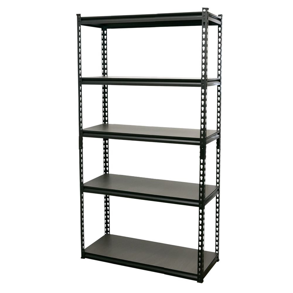 組立簡単なリバーシブル棚の安心ラック  120cm幅, ブラック, 120cm幅