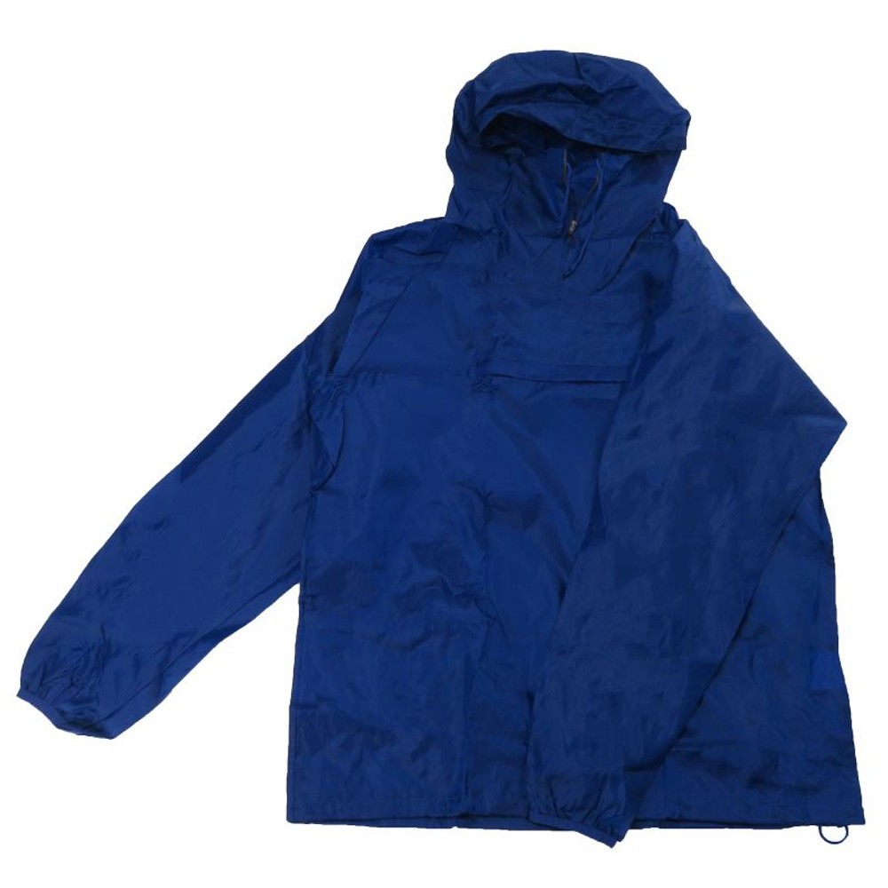 コンパクトに折りたためるヤッケ　ロイヤルブルー, ブルー（M）, Ｍサイズ