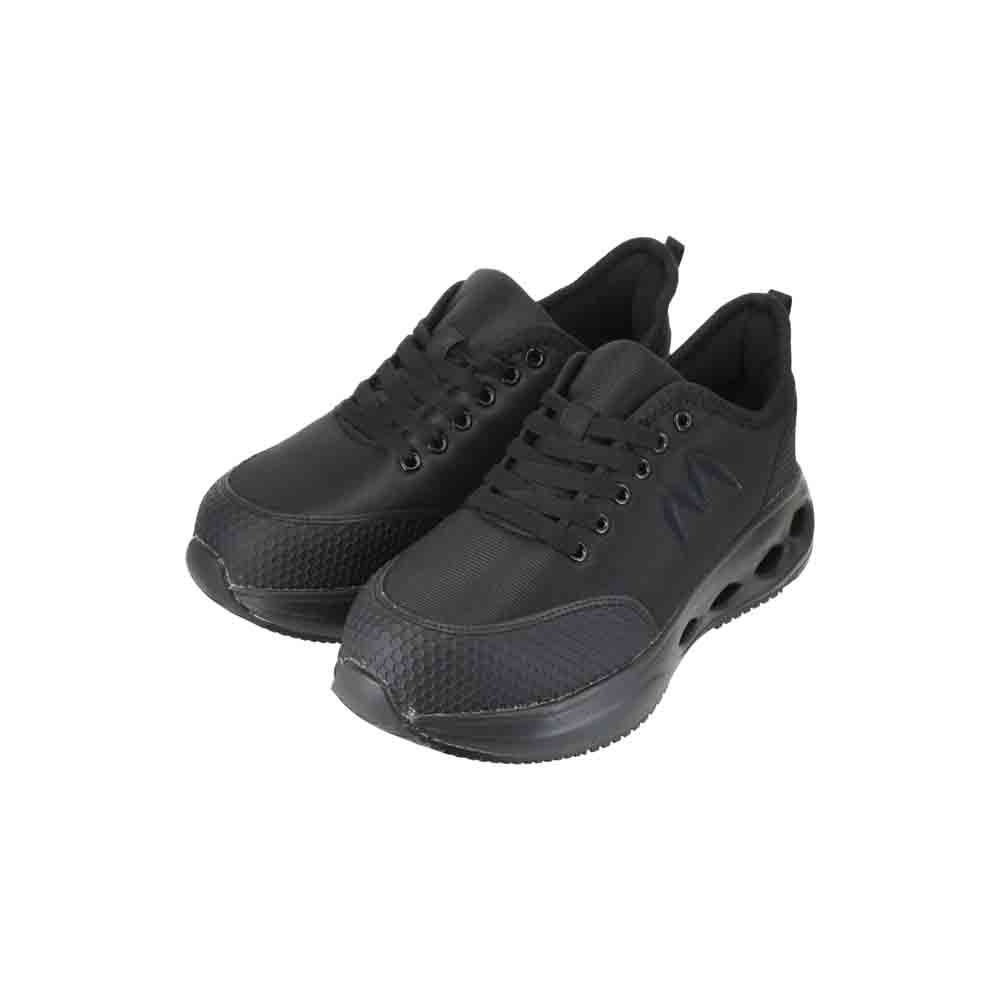 マンダム　スリップヒールセーフティー　ブラック, ブラック, 26.0cm