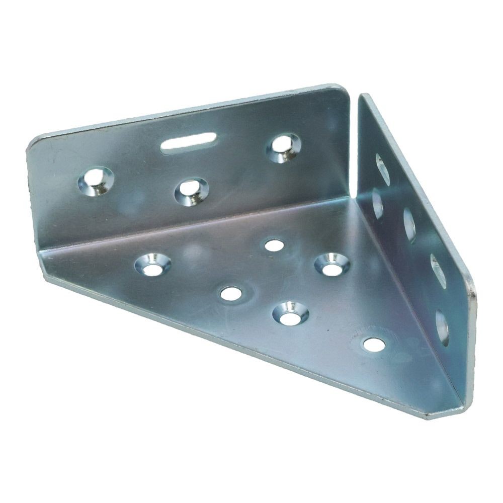 ２&times;４メッキ金具コーナータイプ３５&times;８０&times;８０, メッキ, コーナー