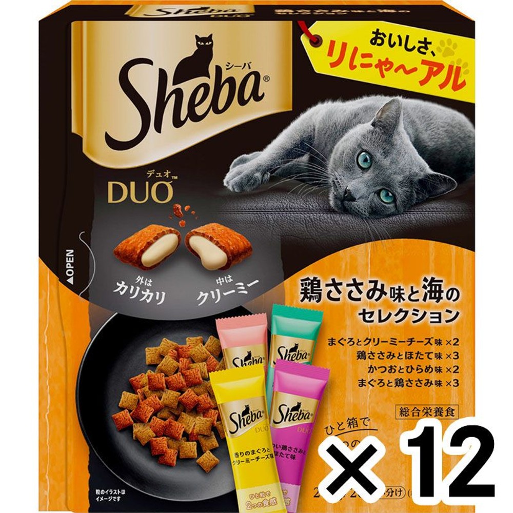 シーバデュオ　鶏ささみ味と海200ｇ &times;12個セット, 200g, 12個セット