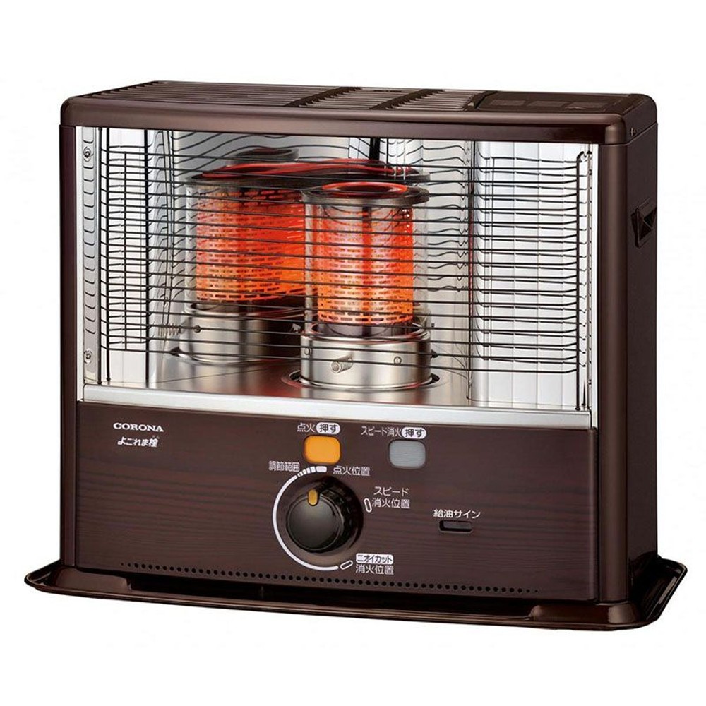 コロナ CORONA 石油ストーブ RX-2924WY (M) , 木目, 幅61.8×奥行32.4×高さ46.7cm