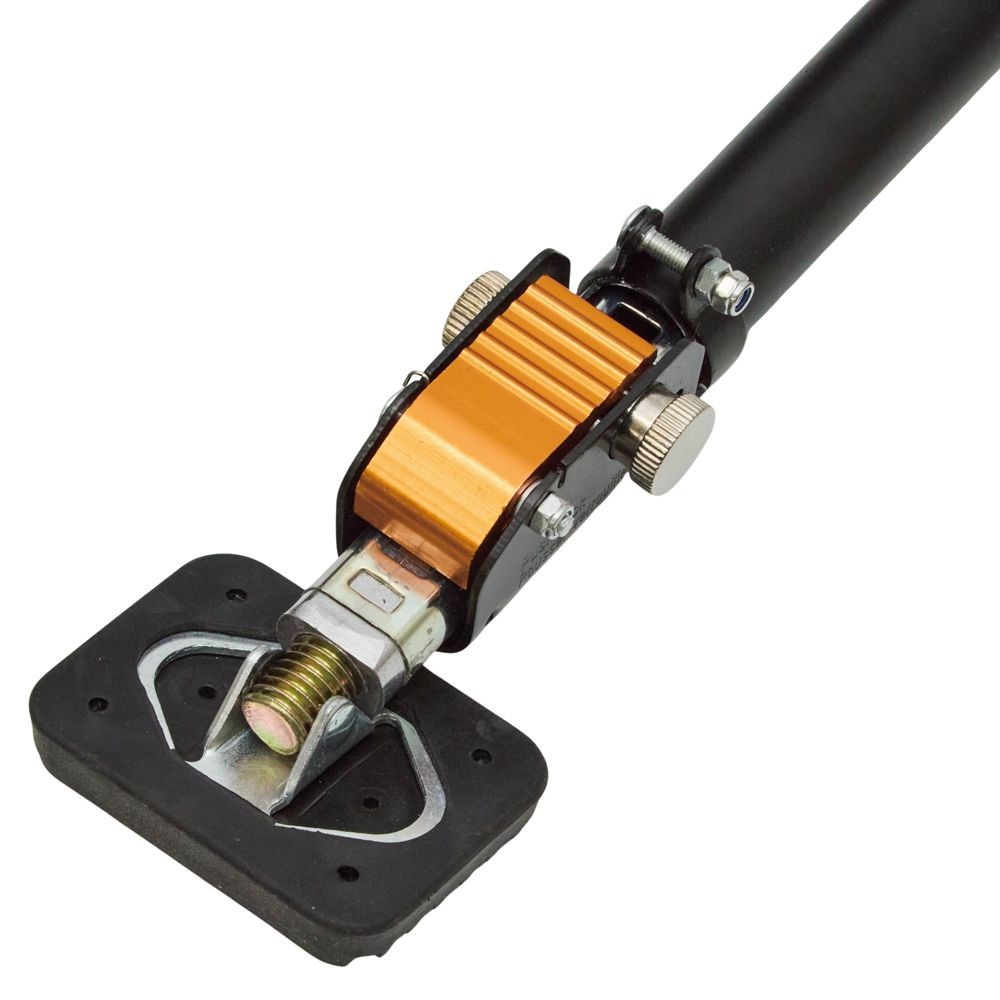 突張り補助棒　　約７５０―１２５０ｍｍ, 黒, 1本入り