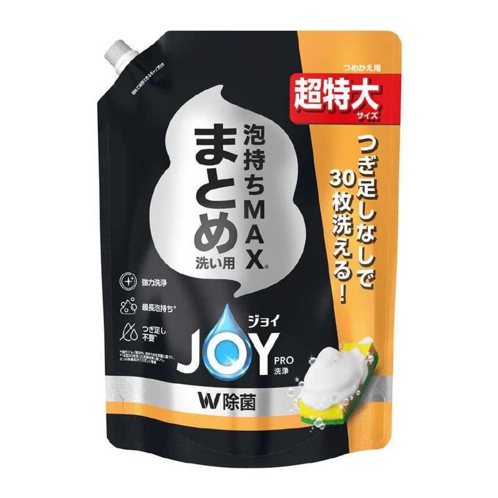 P&G ジョイPRO 洗浄まとめ洗い用 詰替超特大 920ml, 詰替, 920ml