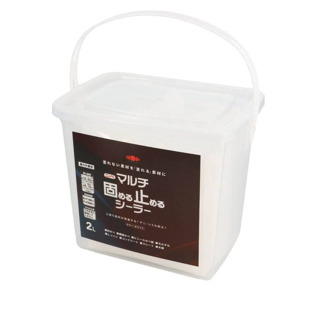 ニッぺ マルチ固める止めるシーラー 2L ホワイト HYL003, ホワイト, 2L