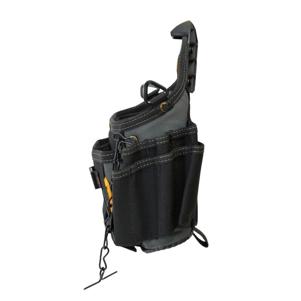 TOUGHBUILT（タフビルト）　電工ポーチ　ショルダーストラップ付　TB-CT-114, 黒, TB-CT-114