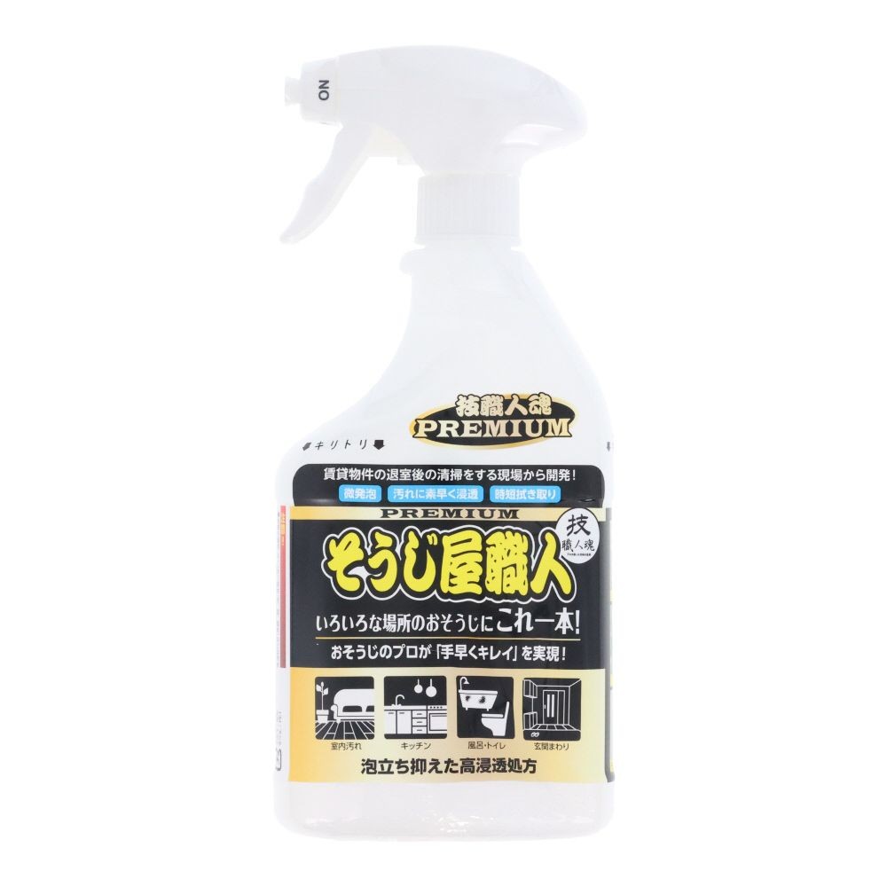 允・セサミ　技職人魂シリーズ　そうじ屋職人　５００ｍｌ, 多目的用洗浄剤, 500ml