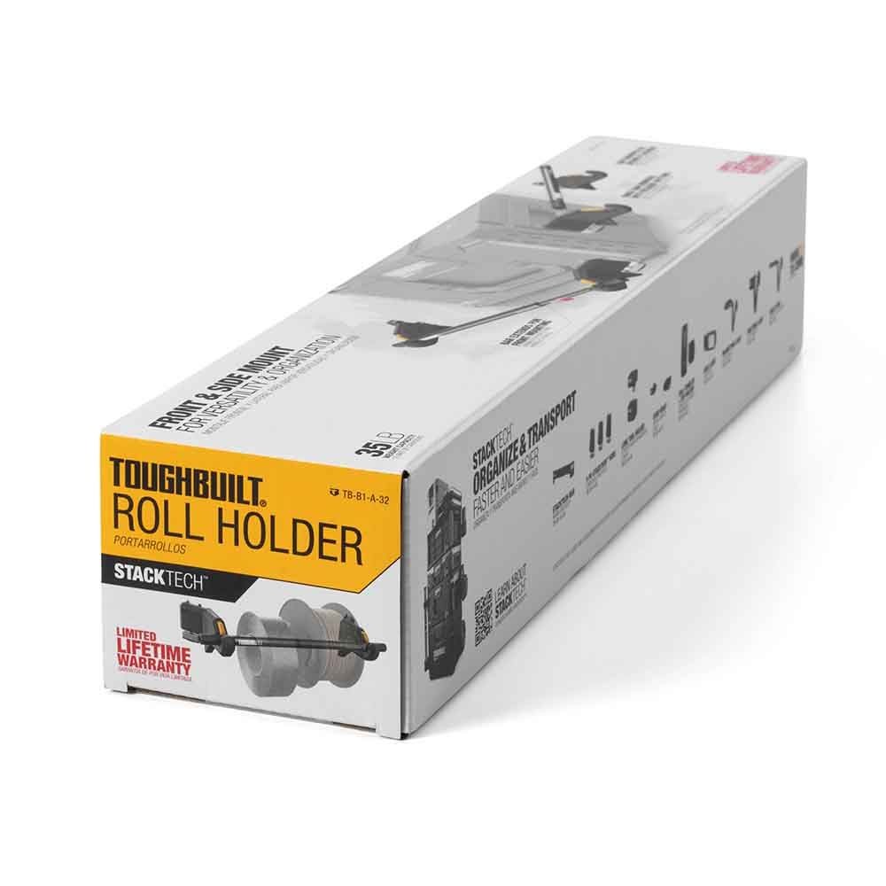 TOUGHBUILT（タフビルト）STACK TECH(スタックテック) 　ロールホルダー, ブラック, TB-B1-A-32