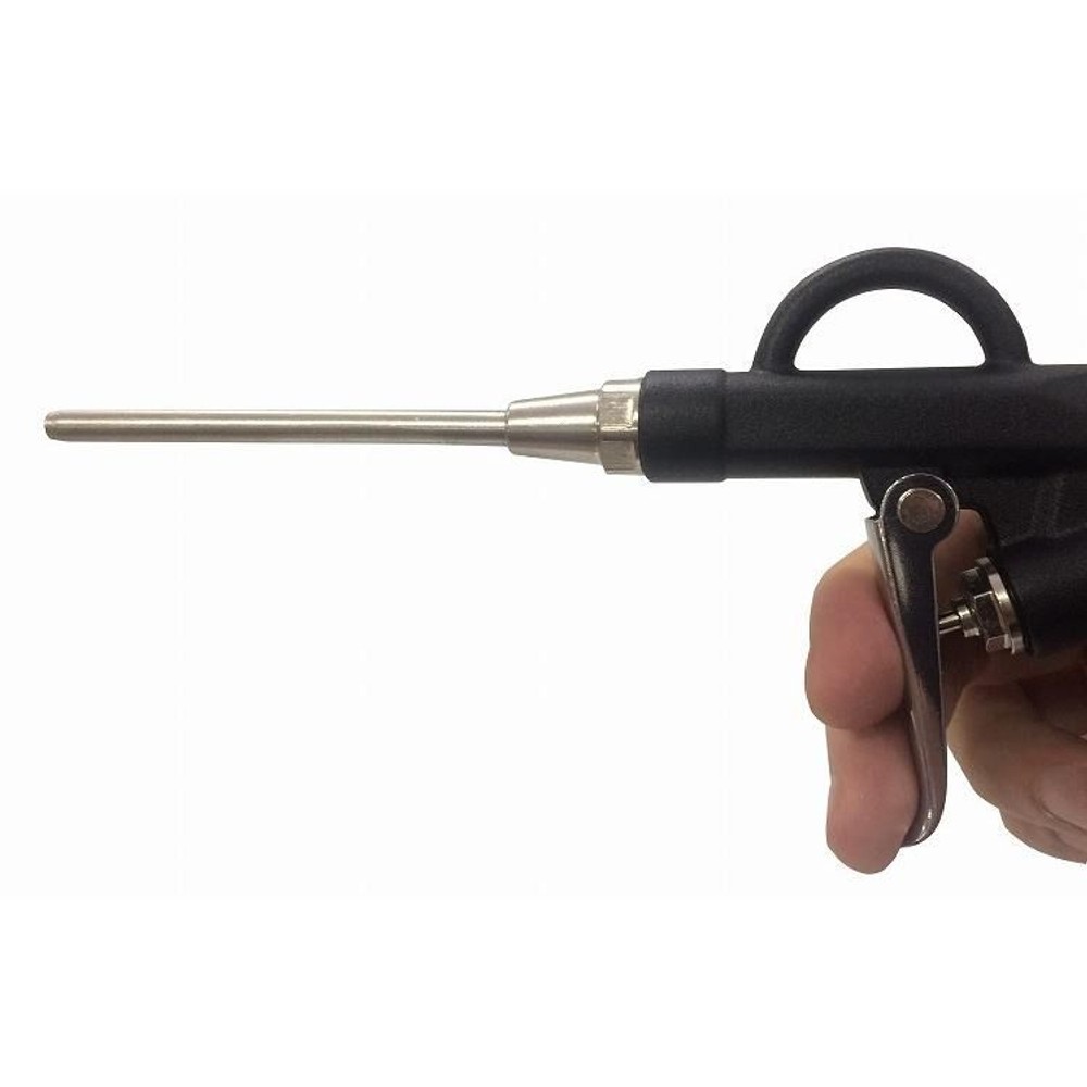 GREATTOOL 高圧エアーダスターノズル 100mm GTBG-8, ブラック, 100mmタイプ