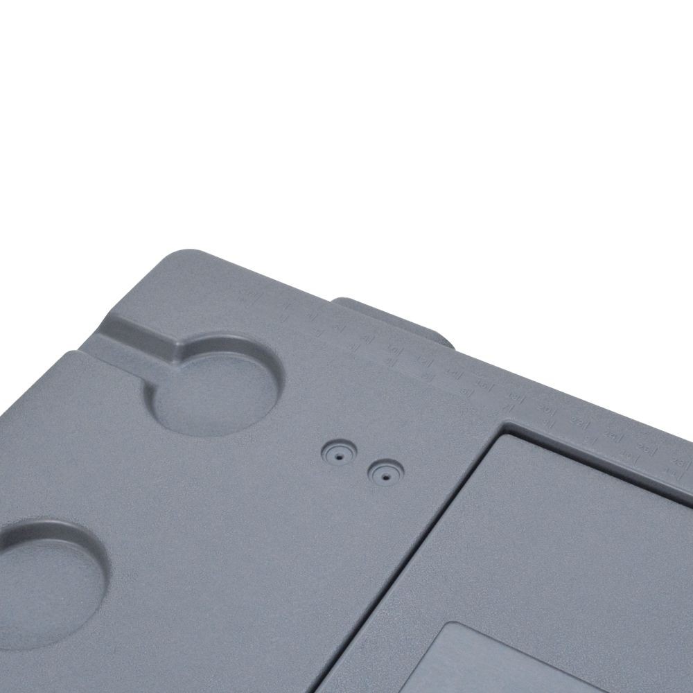 ウィザ WIZ'A 5DAYS　クーラー　キャスター付  75L, ダークグレー, 75L