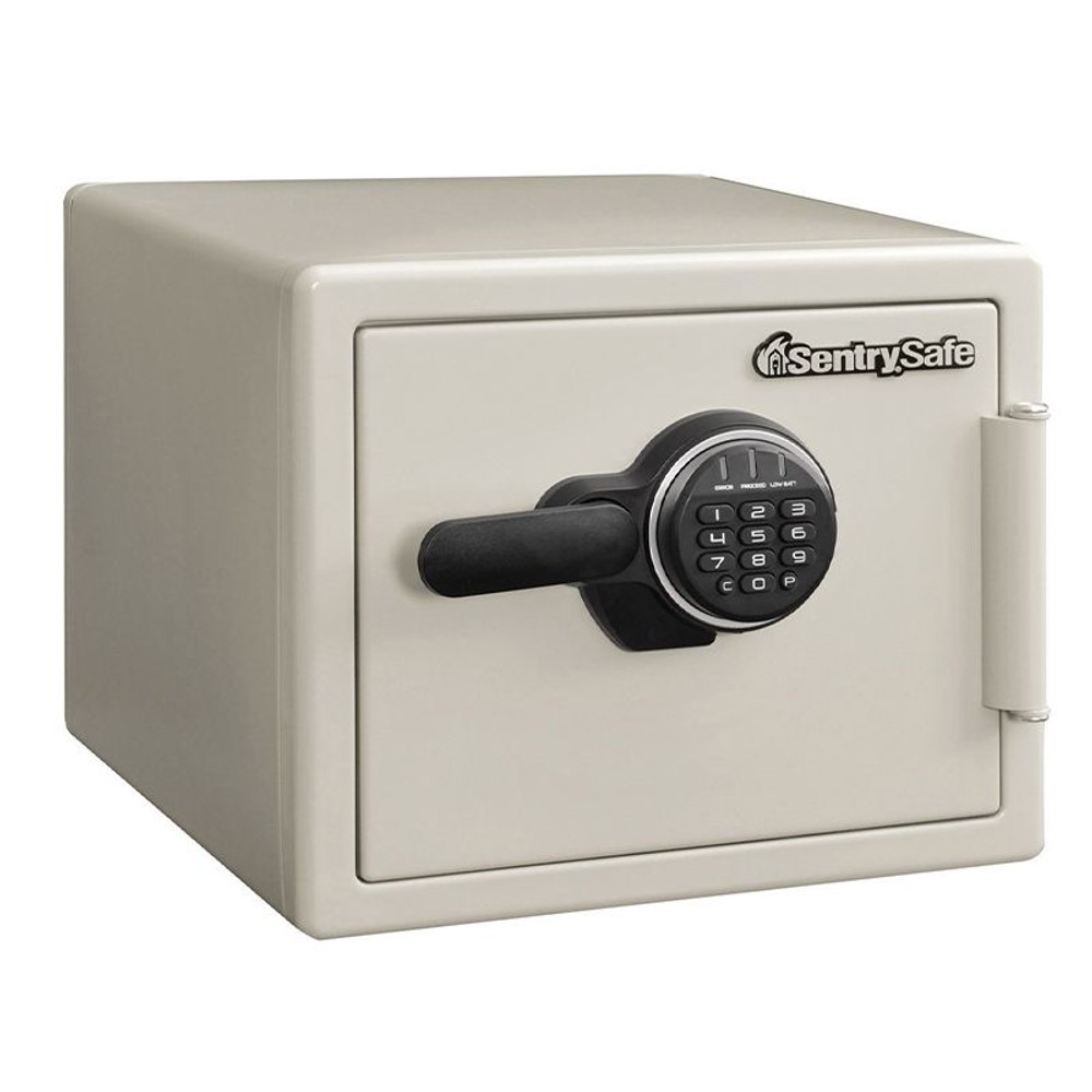 【廃棄料無料・開梱・設置費込】セントリー耐火金庫  JF082ET テンキー式 1時間耐火【メーカー直送・代引不可】, ダブグレー, JF082ET