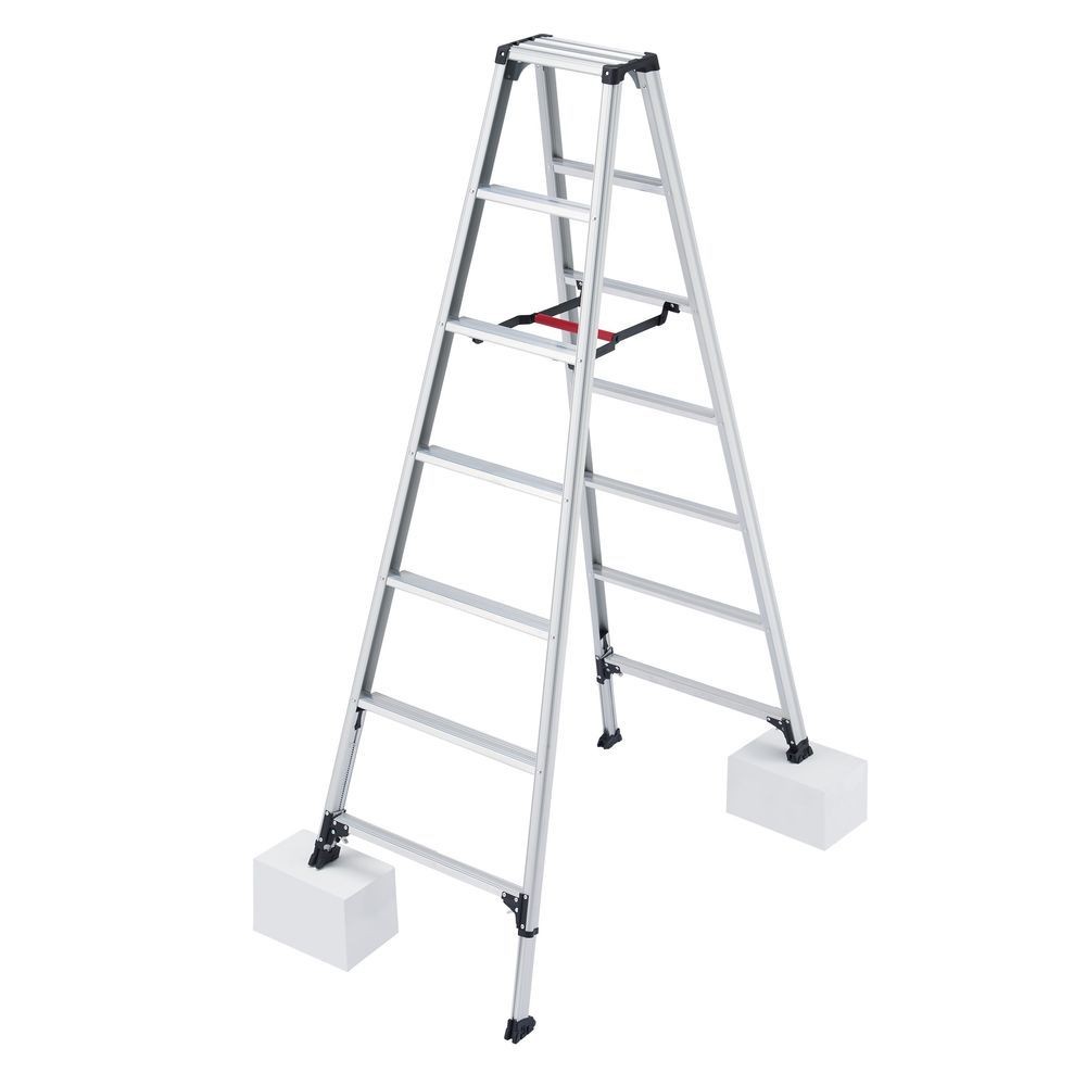 長谷川工業 専用脚立 脚軽 脚部伸縮式 最大調整21cm RZS-21a【メーカー直送・代引不可】【法人限定】, 脚軽 脚部伸縮式, 最大調整21cm