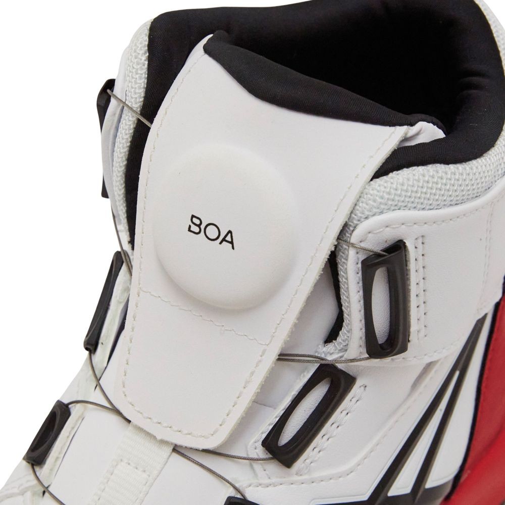 アシックス（ASICS） ウィンジョブ CP304 BOA ホワイト×ブラック, ホワイト×ブラック, 25.5cm