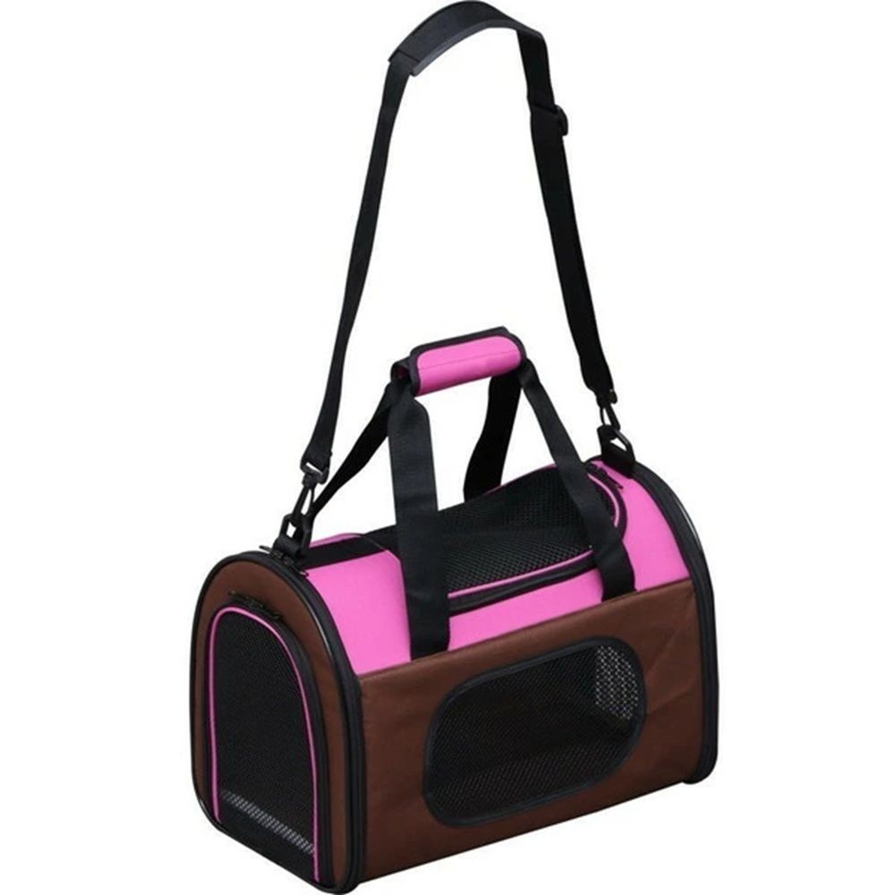 アイリスオーヤマ 折りたたみソフトキャリー Sサイズ POTC-410A ピンク, ピンク, Sサイズ