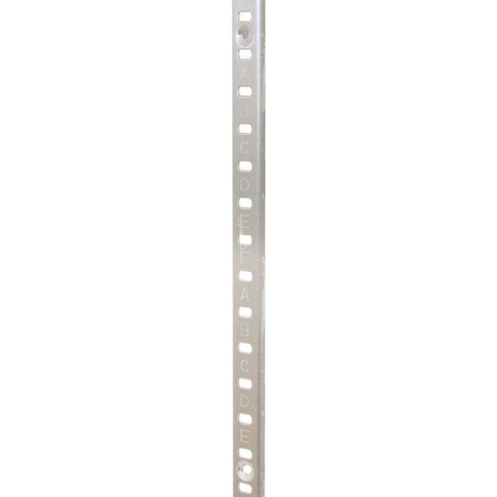 杉田エース　棚柱　４５５ｍｍ, シルバー, 2個入り