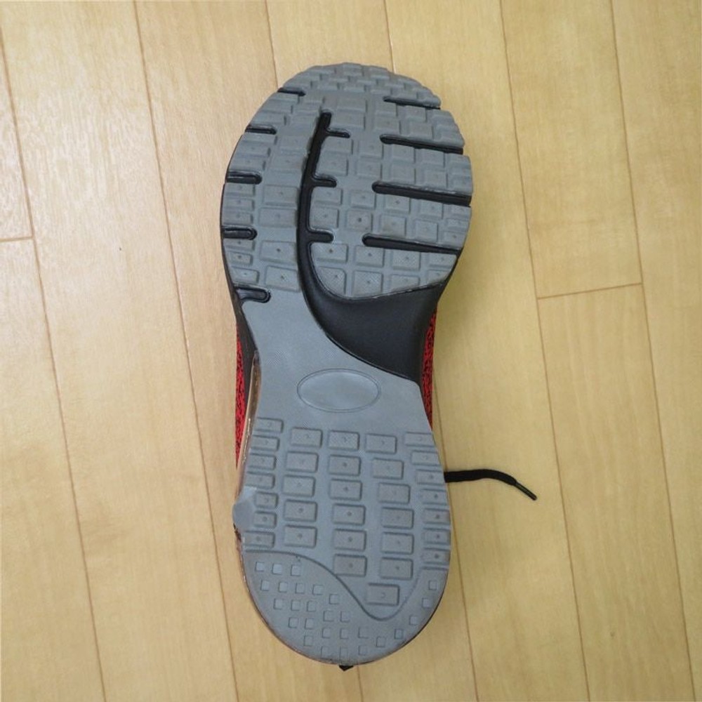 クッション性にすぐれたシューズ005Ｈ レッド, レッド（24.0）, 24.0cm