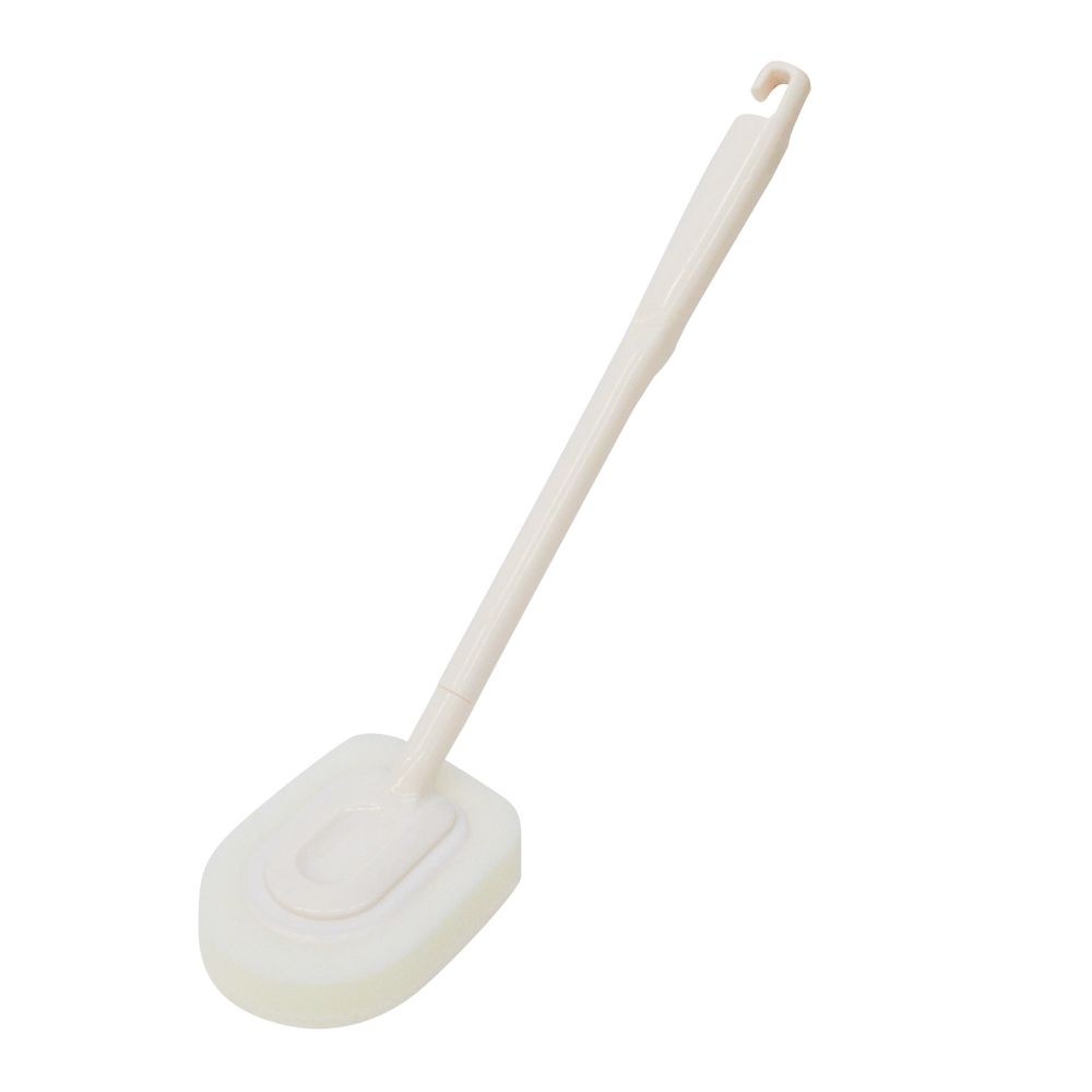 ウィザ WIZ'A ミドルバス洗いスポンジ, ホワイト, ミドルタイプ