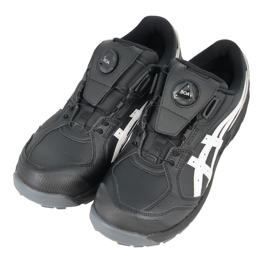 アシックス（ASICS） ウィンジョブ CP316 BOA ブラック&times;ホワイト, ブラック&times;ホワイト, 25.5cm