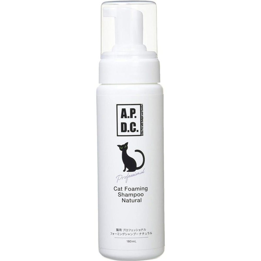 猫用 プロフェッショナル フォーミングシャンプー　ナチュラル　180ml, 猫専用 無香料, 180ml