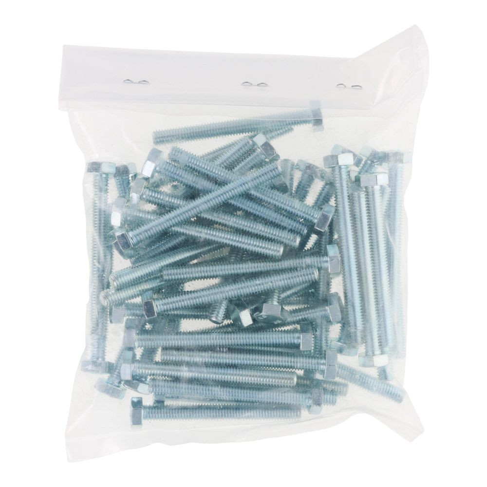 ユニクロ　六角ボルト　Ｍ６&times;５５　５０入, ボルト, 50個入り