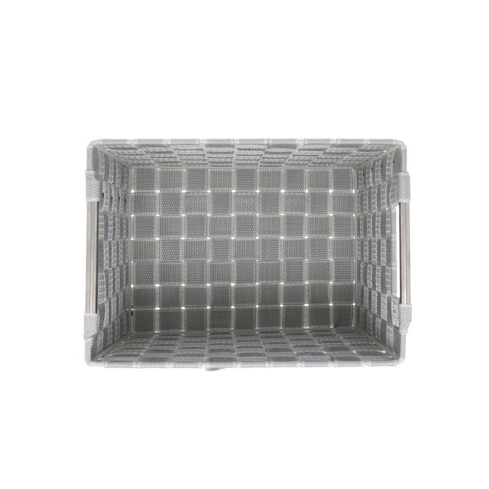 ステンレス取手ＰＰボックス　スクエアＭ縦, ネイビー, スクエアM縦