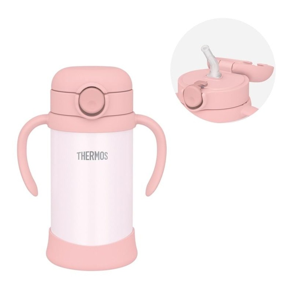 サーモス　まほうびんのベビーストローマグ ＦＪＴー３５０ ＰＣＨ, ピーチ, 350ml